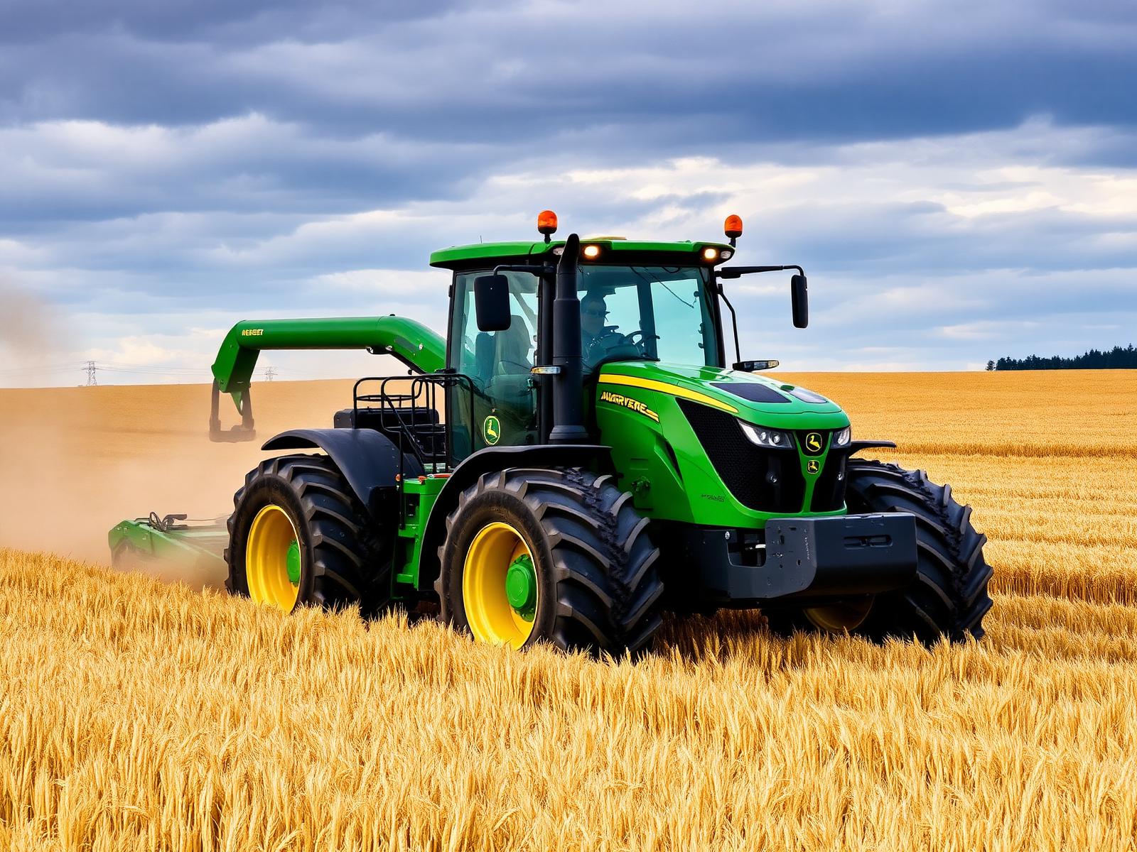 Traktorer med redskap